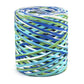 100M natural raffia paper yarn mixed colors 