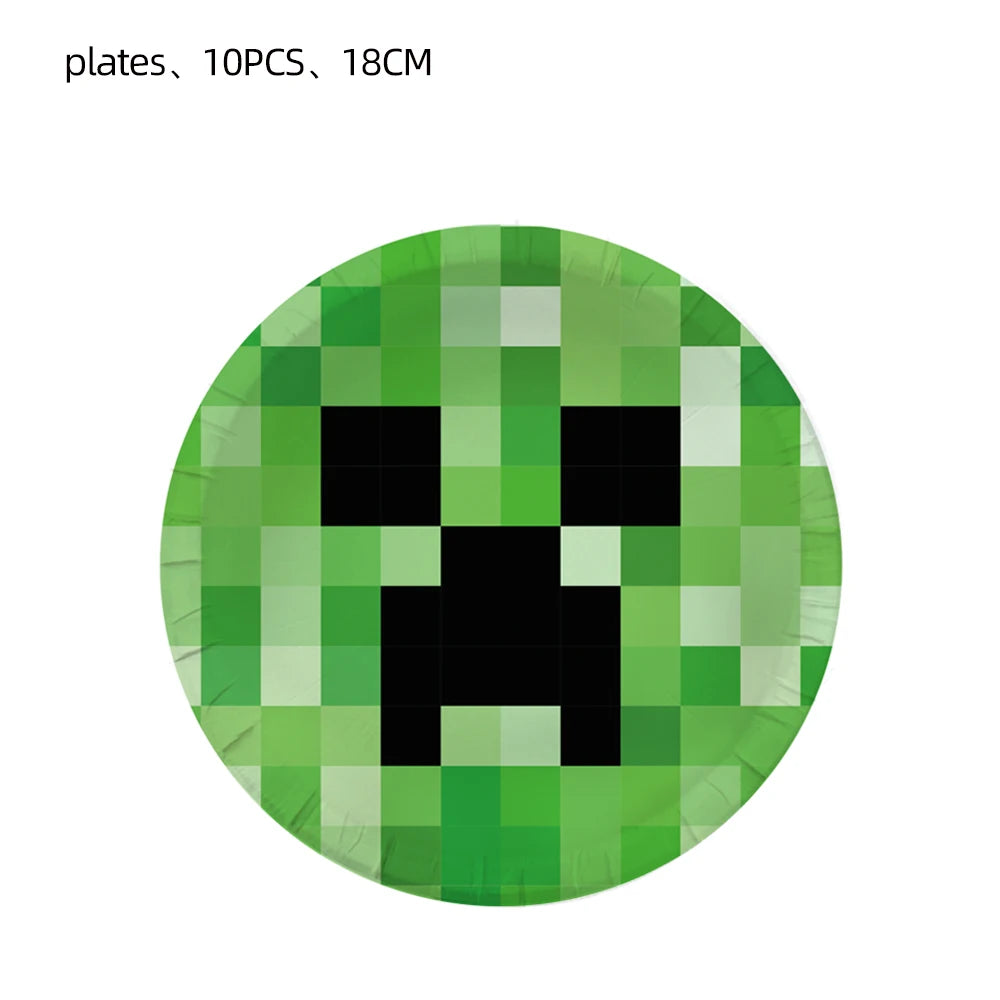 Kalas dekoration med Minecraft