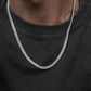 Halsband med curb kedjor i olika storlekar
