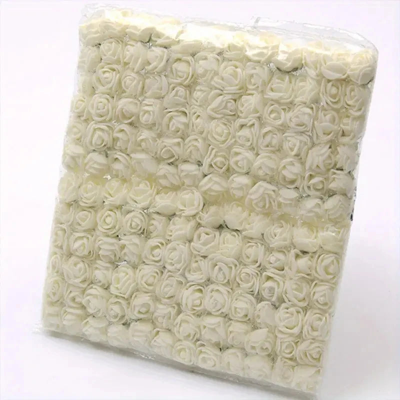 144 small foam roses