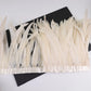 10 meters rooster feathers on ribbon