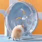 Hamster Hjul och trä hus