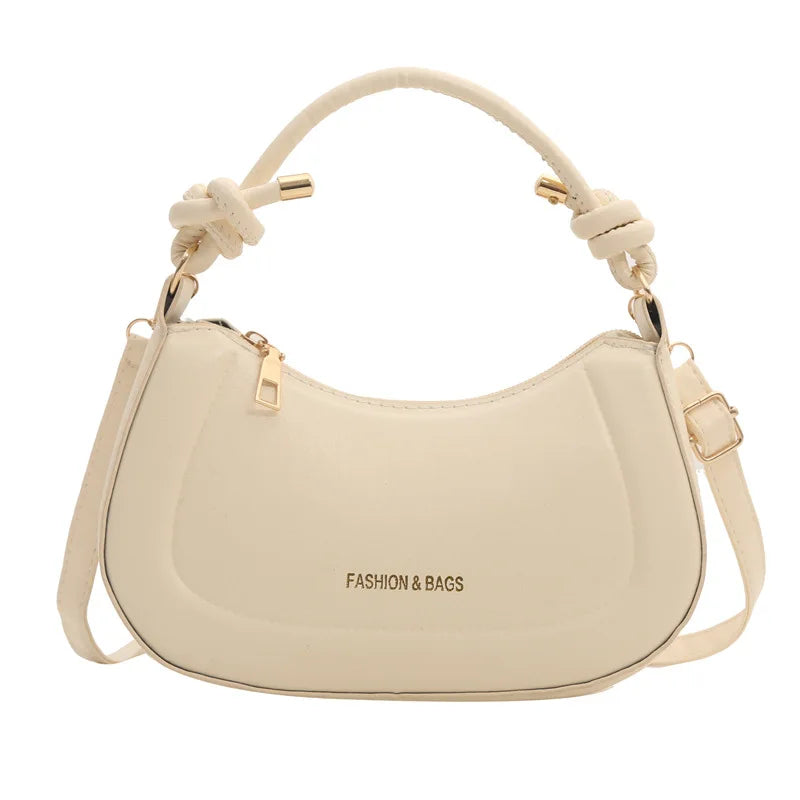 Trendy leather tote bag