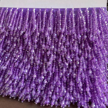 Tassel med pärlor längd 91cm
