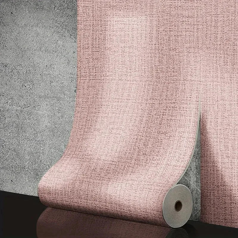 Självhäftande tapet med  textur i Linne