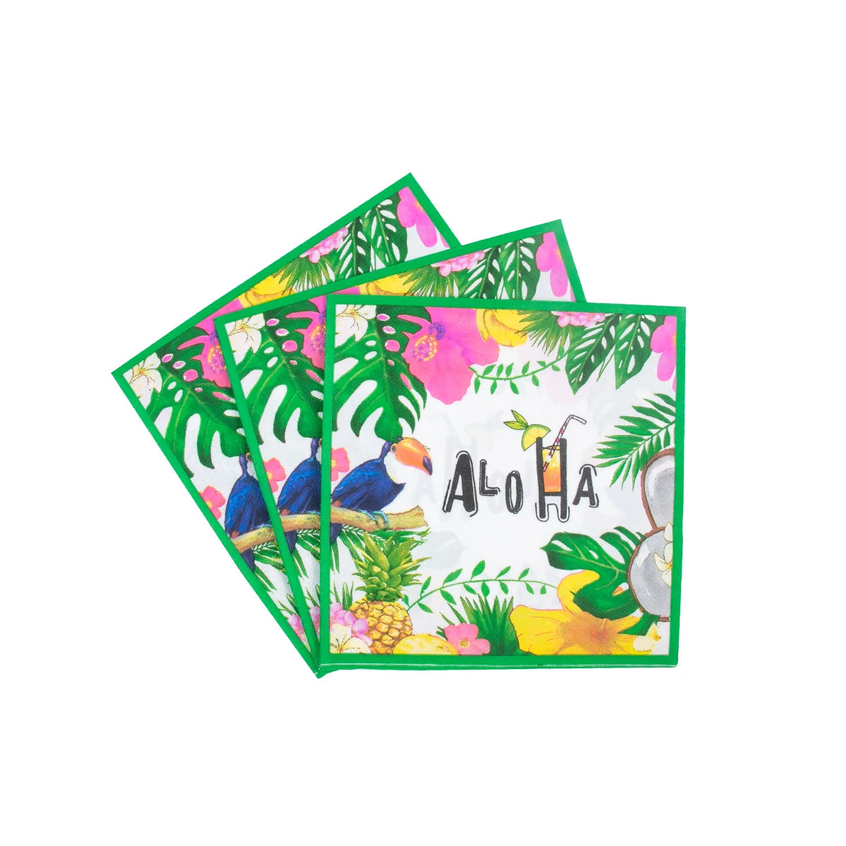 Party dekoration i Hawaii tema