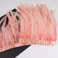 10 meters rooster feathers on ribbon