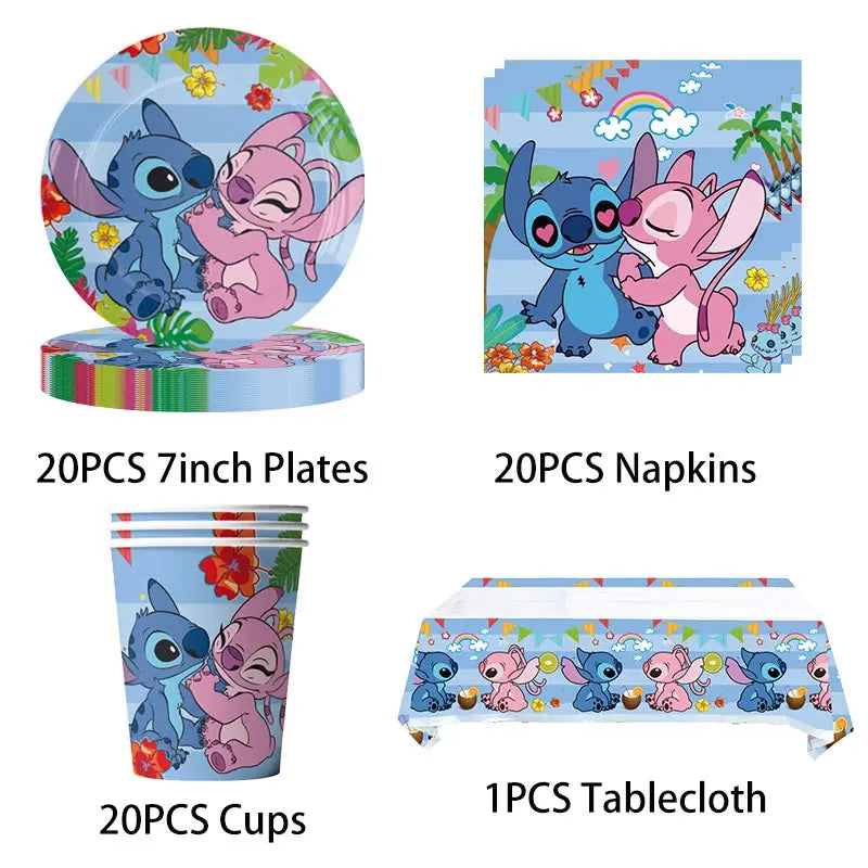 Party kit med Disney Stitch