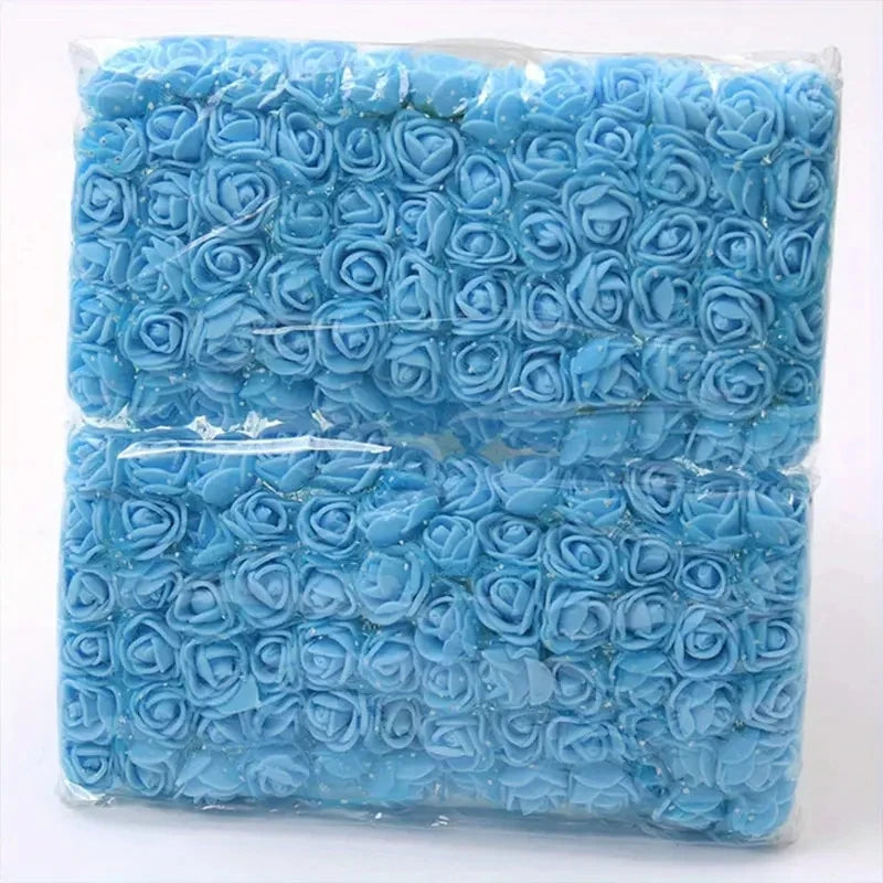 144 small foam roses