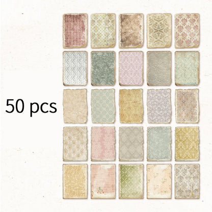 50st vintage scrapbooking papper