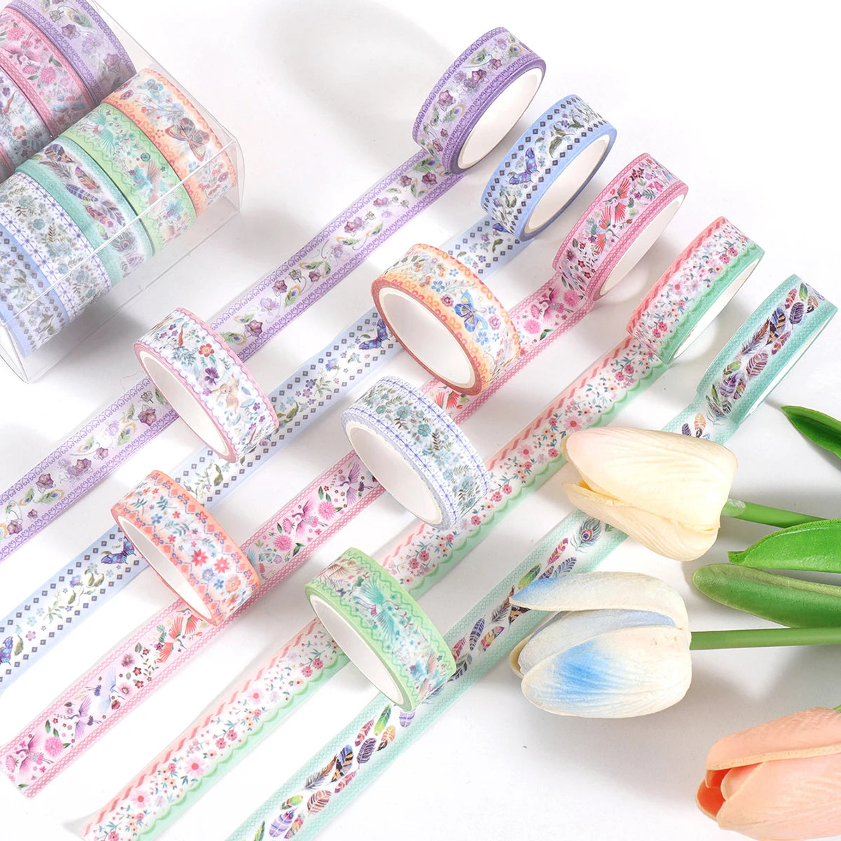 10-pack tejp blommor