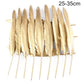 Goose feathers black with gold pattern
