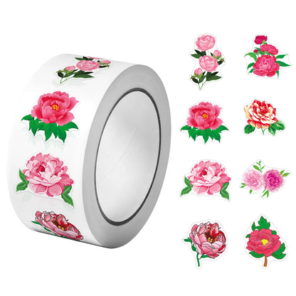 Klistermärken med rosor