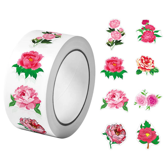 Klistermärken med rosor