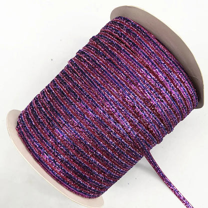 Glittrande sammets band 6mm