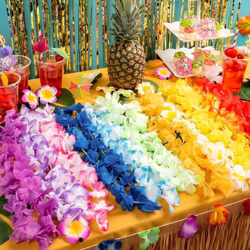 Party Hawaii tema blom-kransar