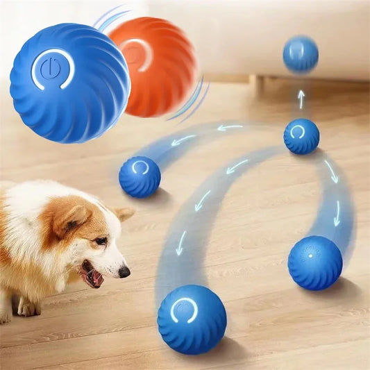 Elektronisk boll USB laddning för hund och katt