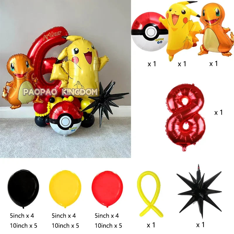 Ballong kit med Pokémon