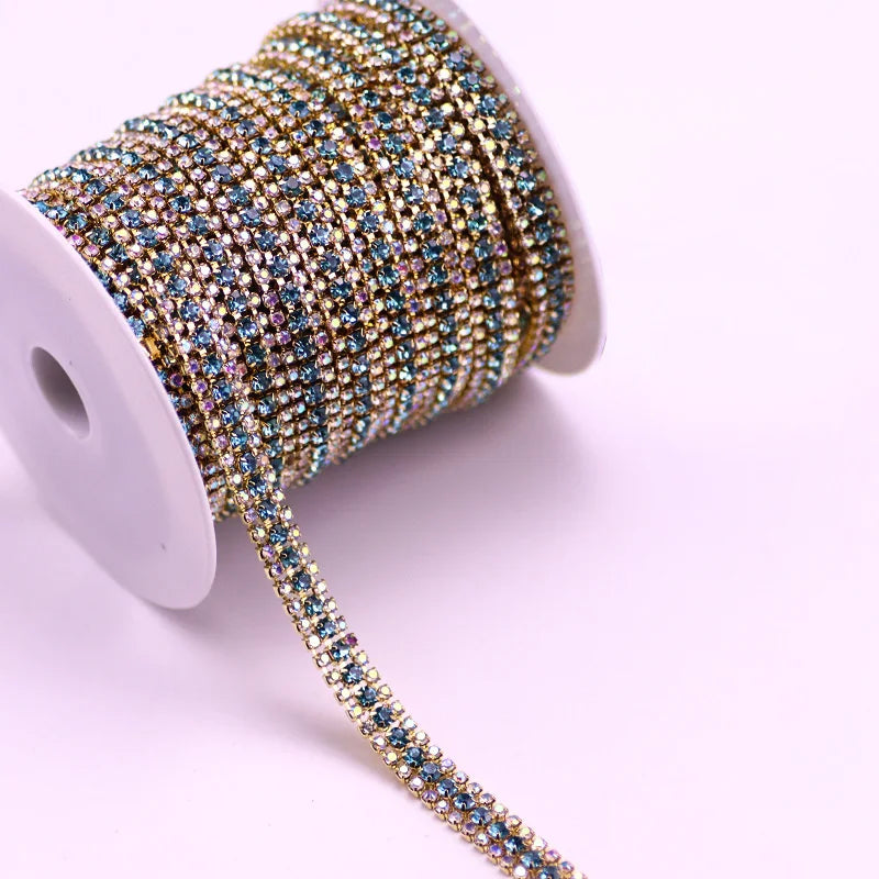 Bredare strass kedja