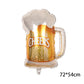 Stora Ballonger champagne flaskor