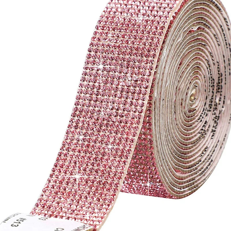 Strass tejp 18st olika färgval