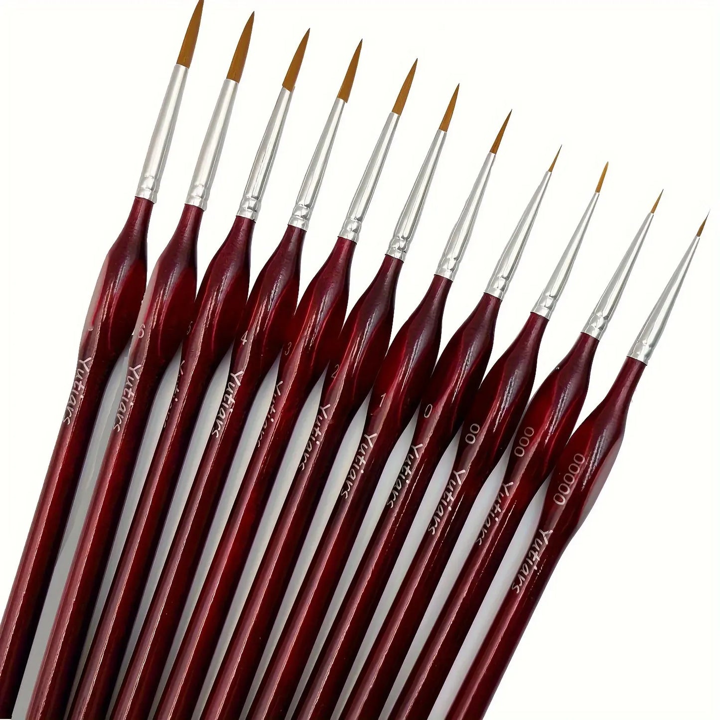 Brush set detail painting
