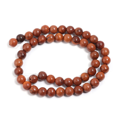 Burmese Rosewood träpärlor