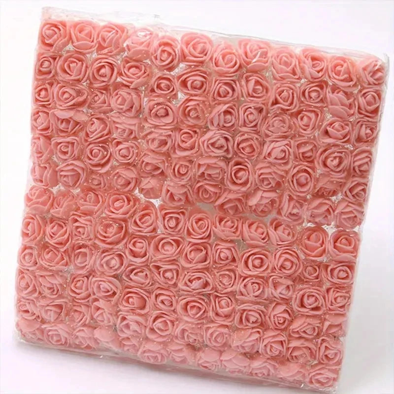144 small foam roses