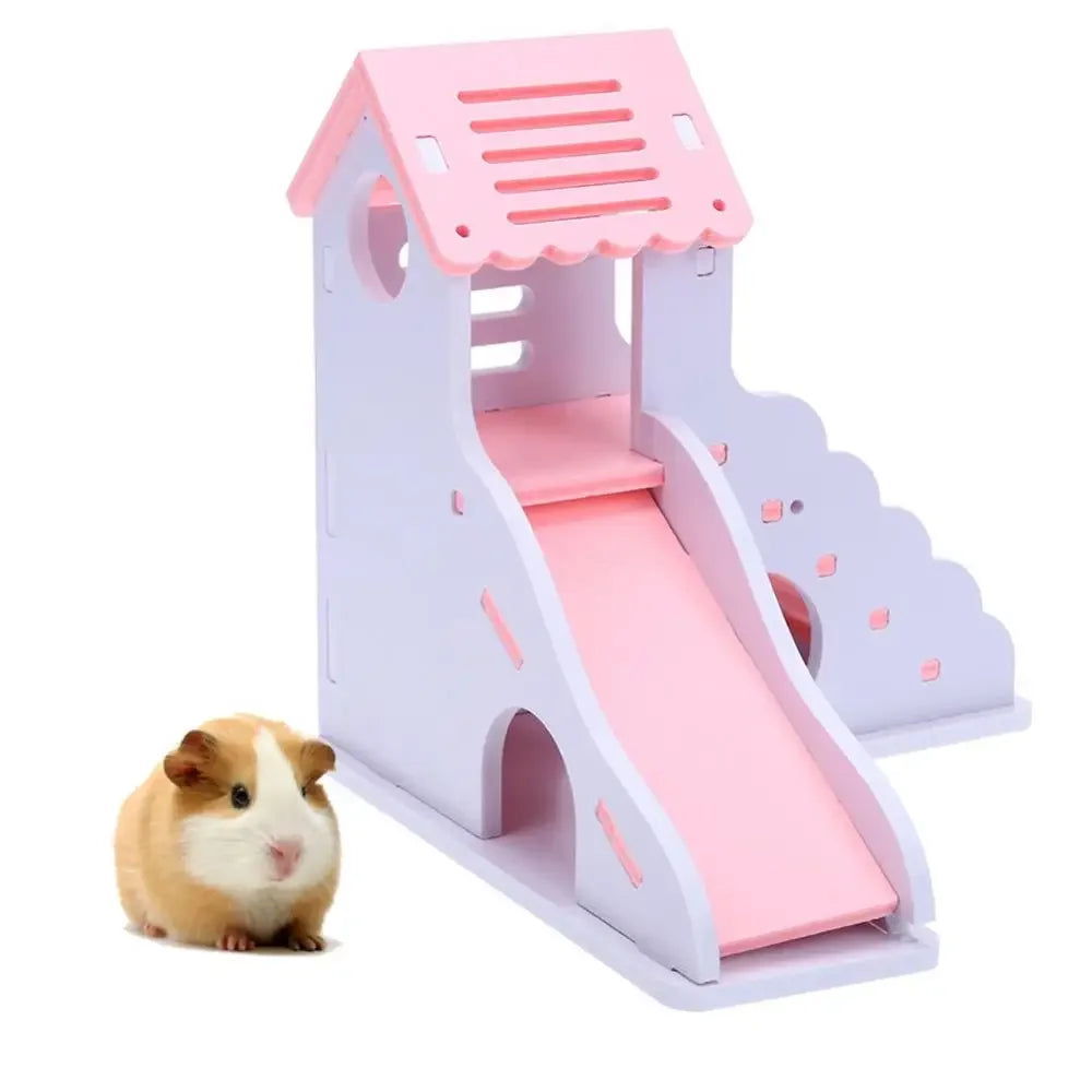 Rutschkana med kryp in hamster