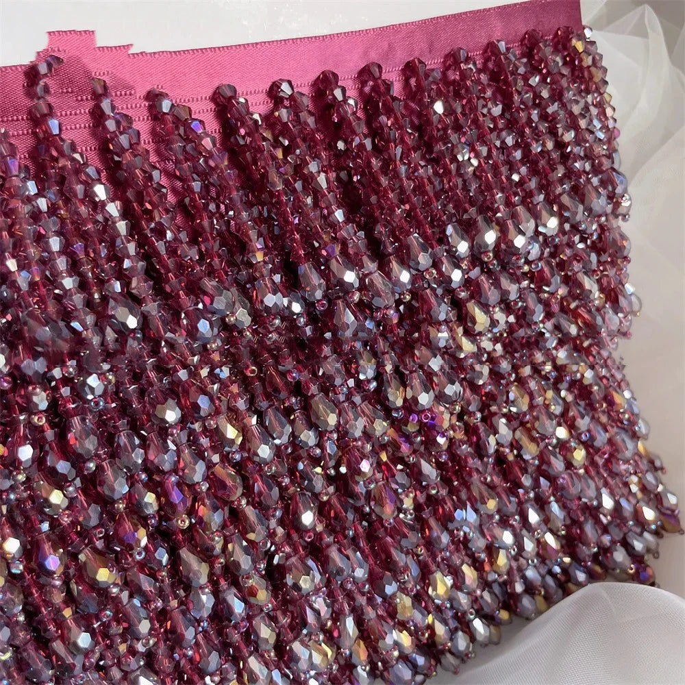 Tassels with beads 