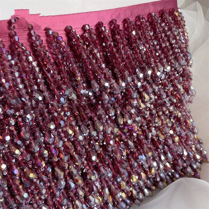 Tassels with beads 
