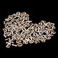 100 small wooden numbers 