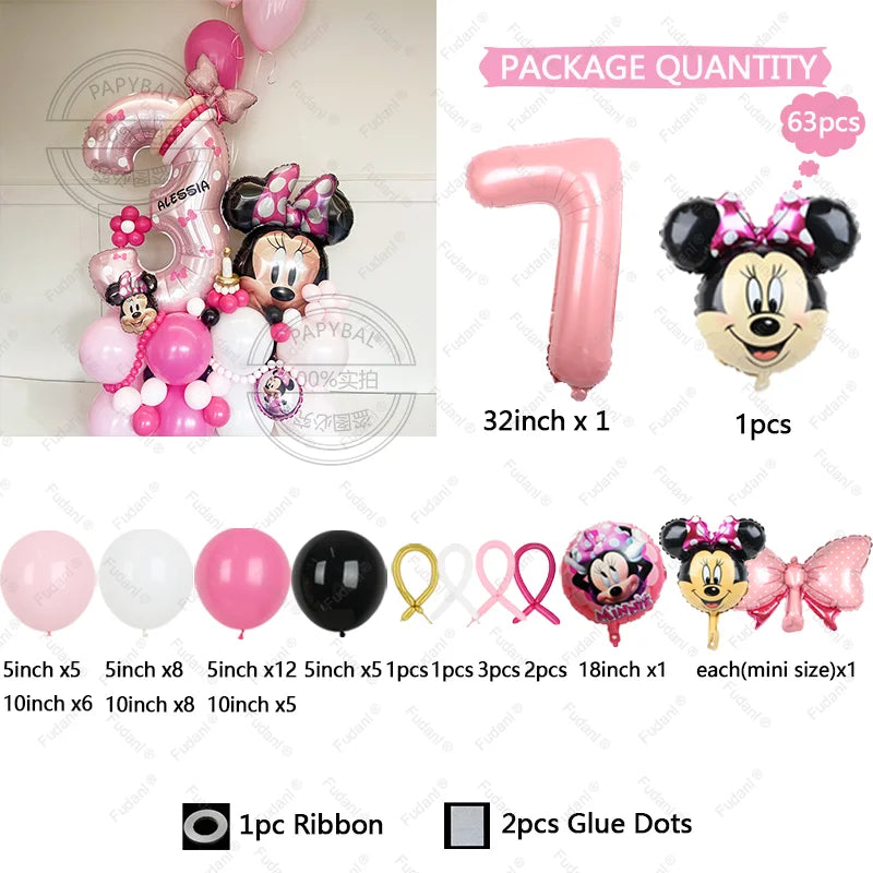 Ballong kit Musse pigg