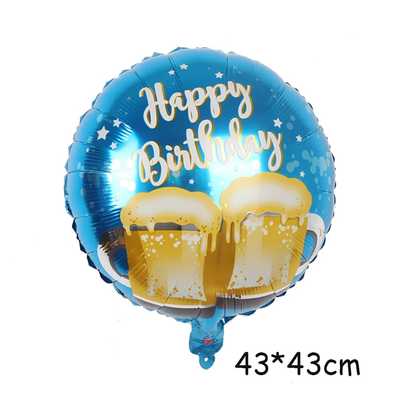 Stora Ballonger champagne flaskor