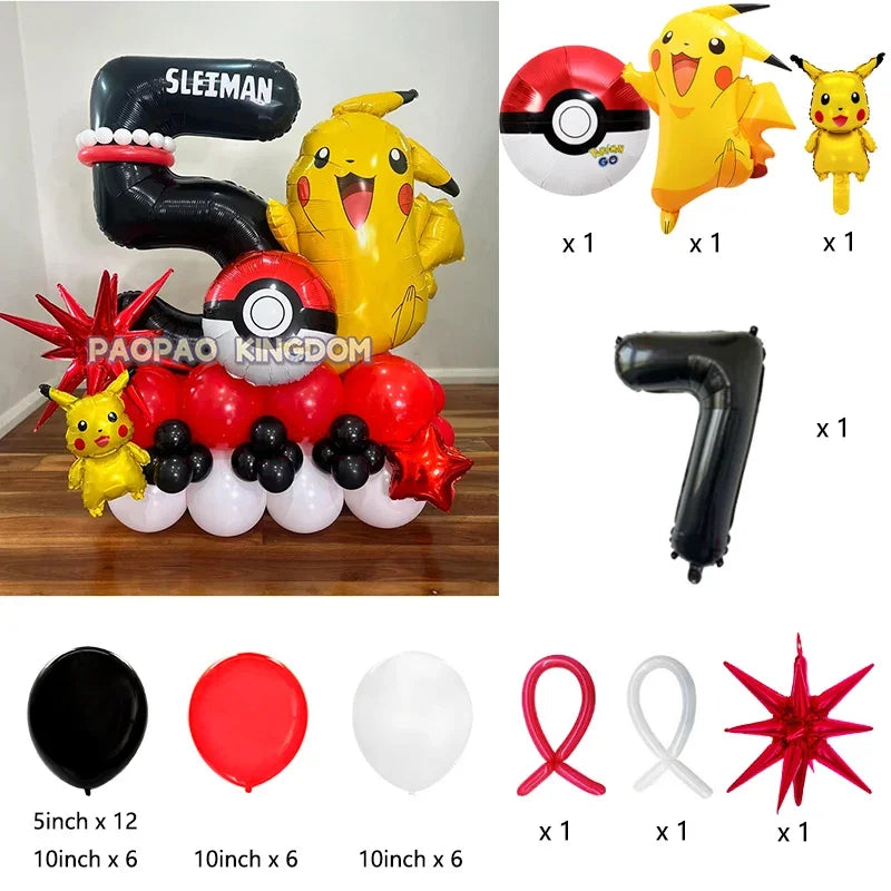Ballong kit med Pokémon