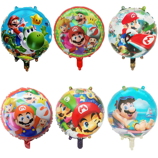 10-pack super Mario ballonger