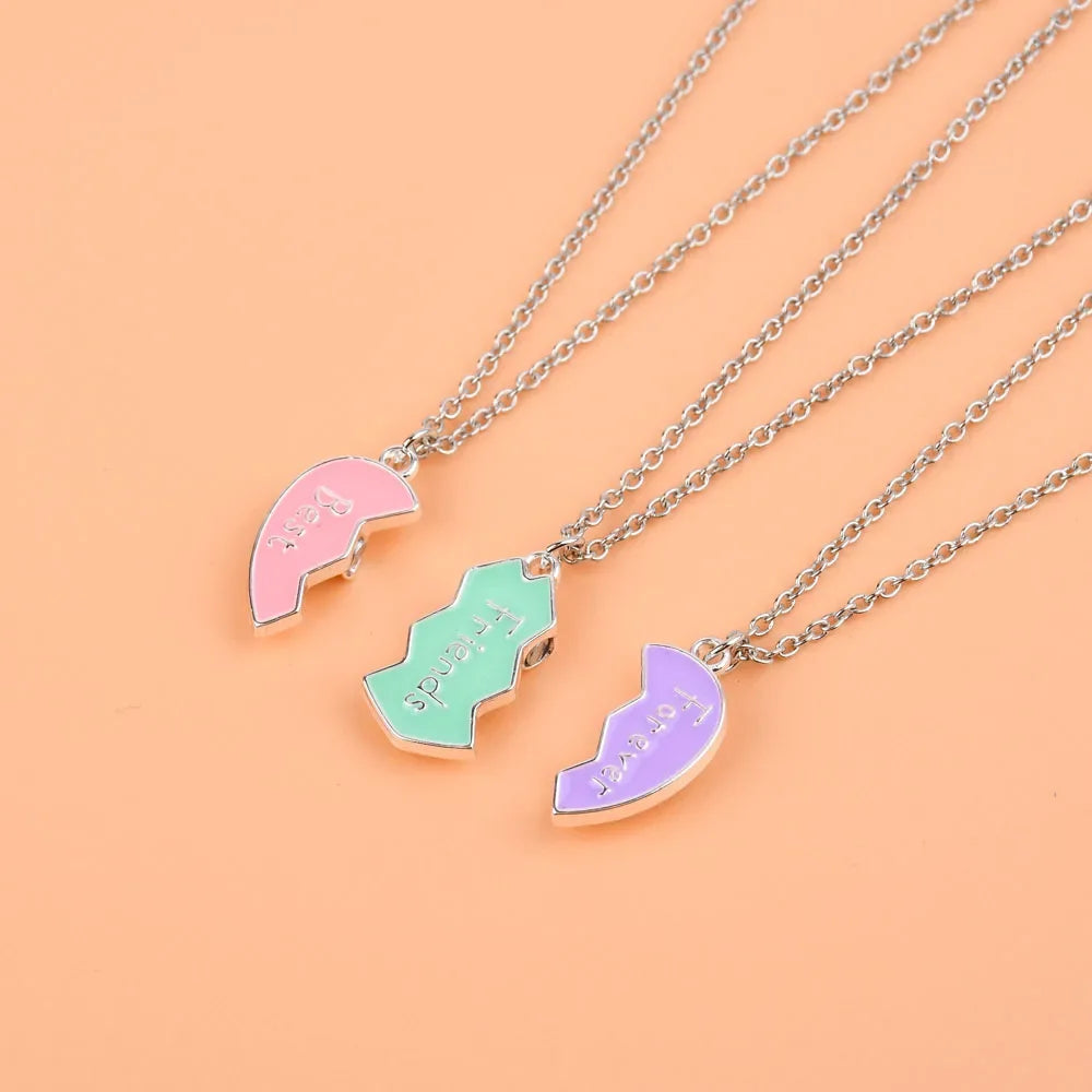 3-set med best friend halsband