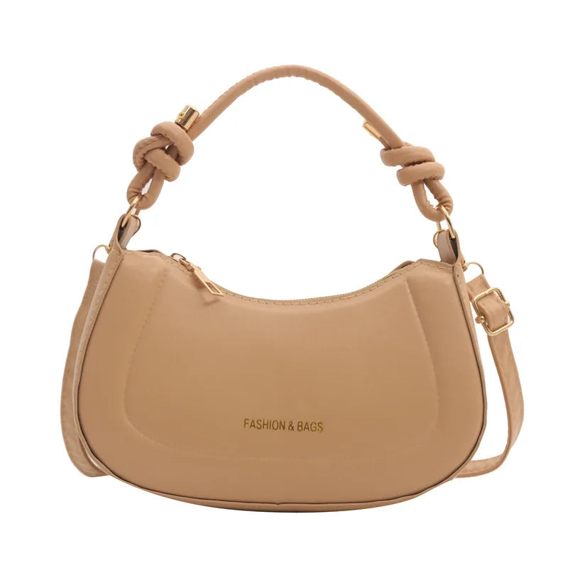 Trendy leather tote bag