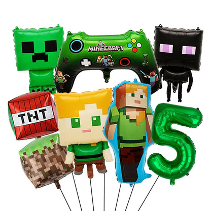 Kalas dekoration med Minecraft