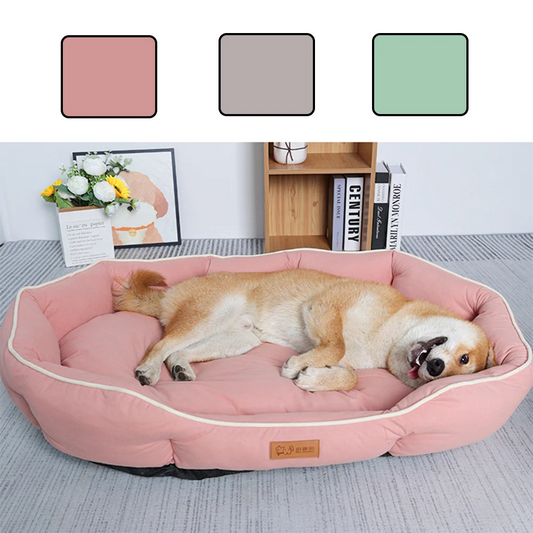 Soft cotton bed in nice colors for dogs
