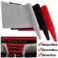 self-adhesive fabric velvet black, red, gray