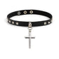 Halsband i Goth/punk stil