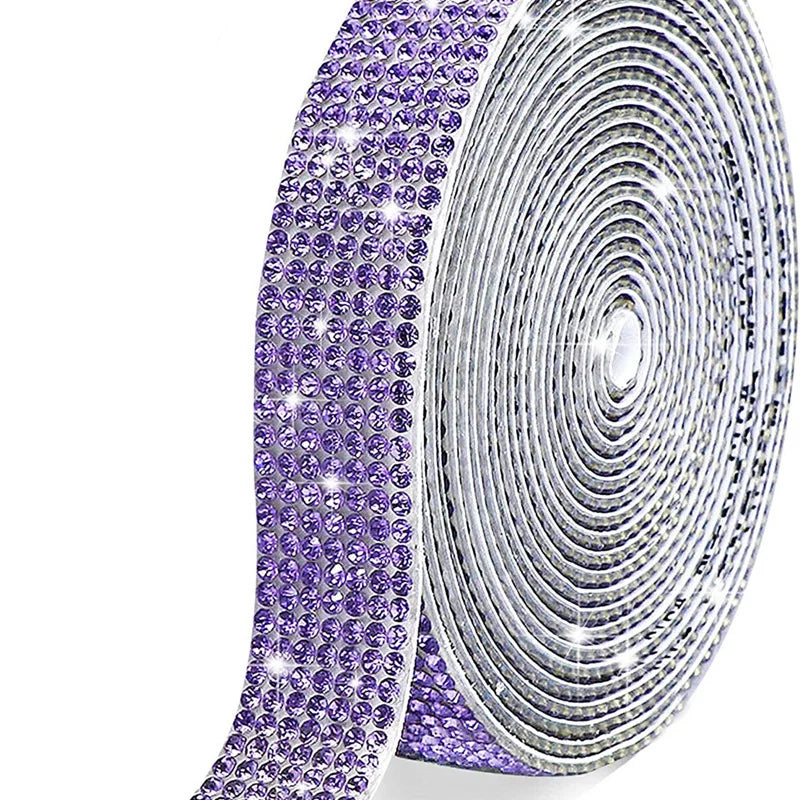 Strass tejp 18st olika färgval