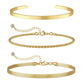 3set armband 14k guld