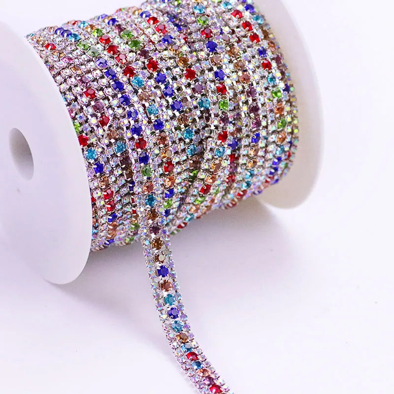 Bredare strass kedja