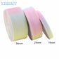 Ribbon grosgrain rainbow colors.