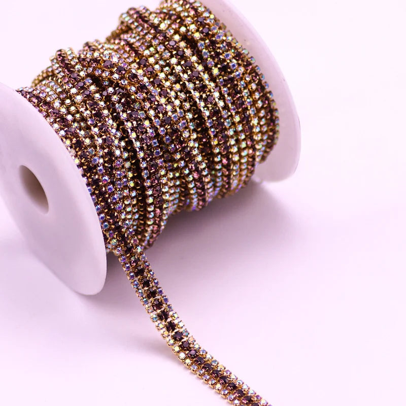 Bredare strass kedja