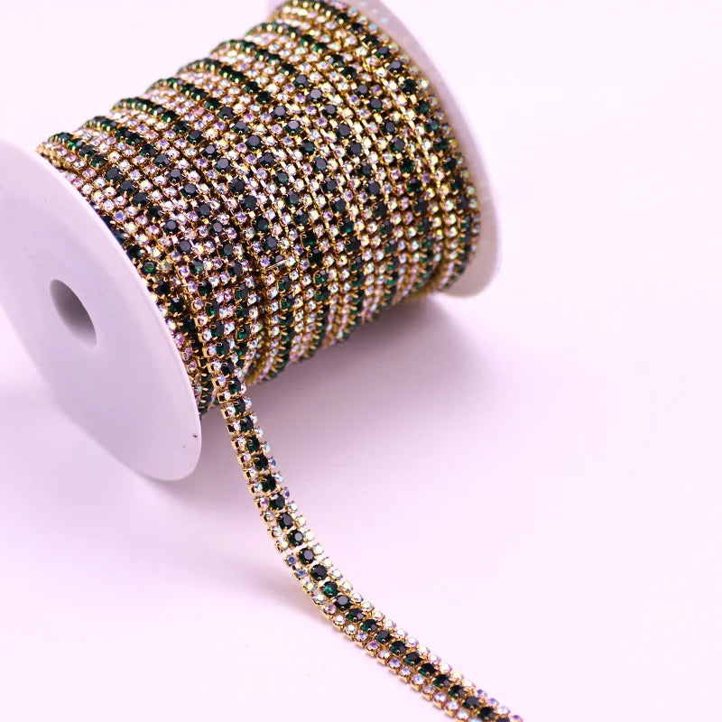 Bredare strass kedja