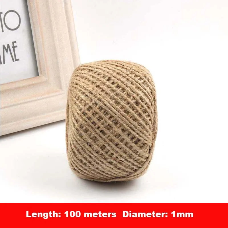 Jute snöre 50-100M