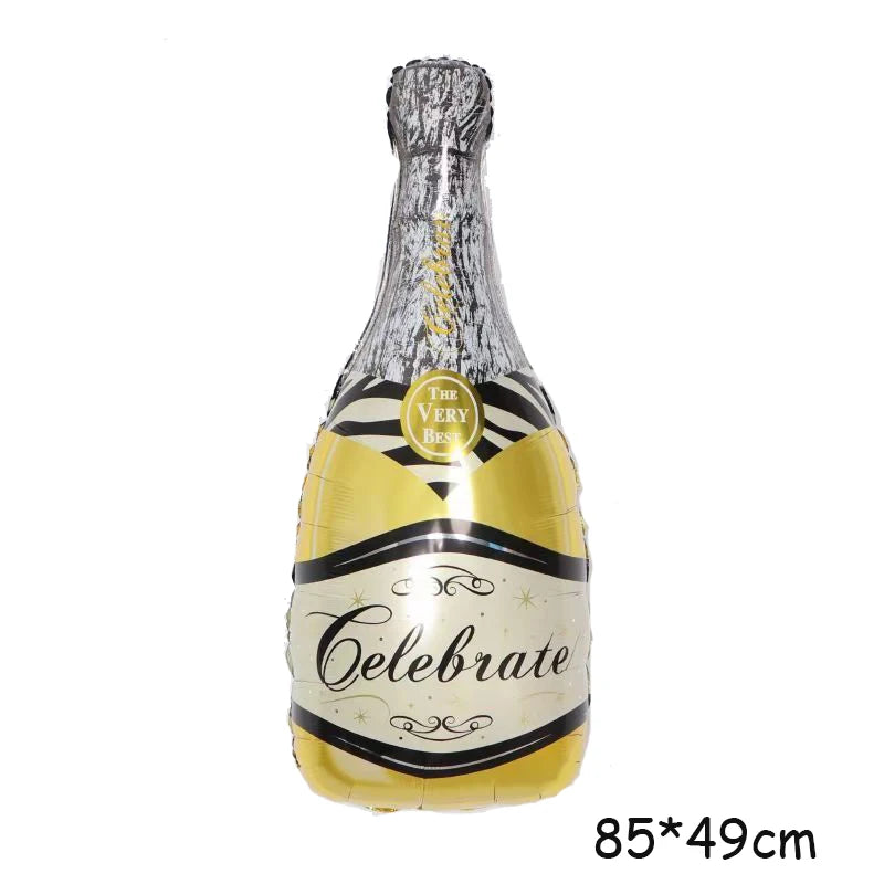 Stora Ballonger champagne flaskor